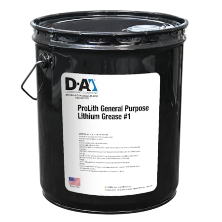 D-A ProLith General Purpose Lithium Grease #1 - 35 Lb Metal Pail